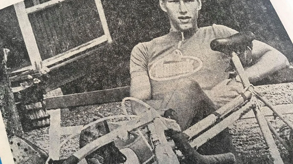 Tord Filipsson som var på besök i föräldrahemmet i Bie berättade att han vill satsa mer på cyklingen och funderar på att sluta universitetsstudierna.