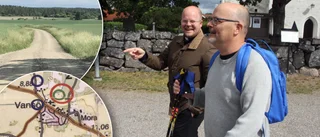 Här testar vi pilgrimsleden: "Ta med mycket vatten"