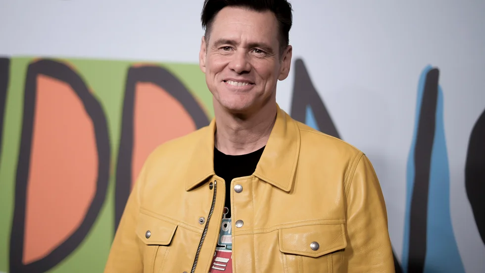 Jim Carrey har spelat barnprogramledaren Mr. Pickles i TV-serien "Kidding" i två säsonger, men nu läggs serien ned. Arkivbild.