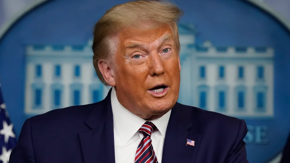 USA:s president Donald Trump. Arkivbild.