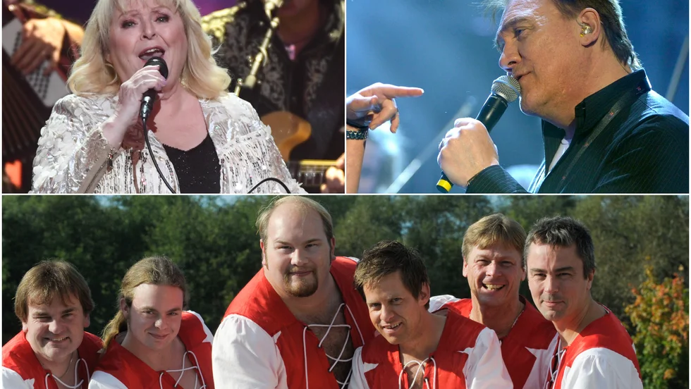 Kikki Danielsson, Christer Sjögren och Lars-Kristerz - alla finns med i vårt dansbandsquiz.