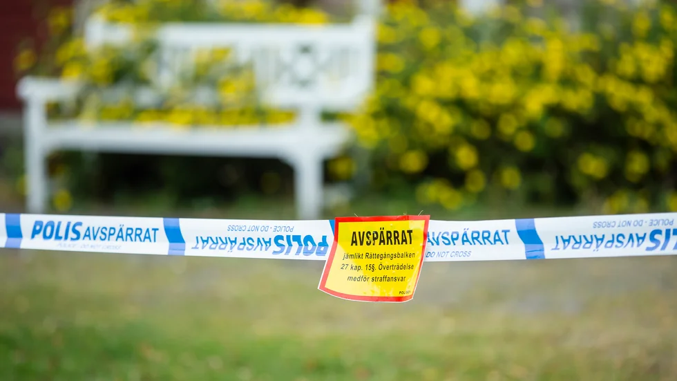 Polisen utreder ett mord i Norrfjärden.