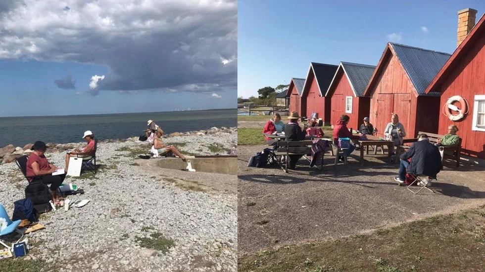 Västergarns sommarmålare.