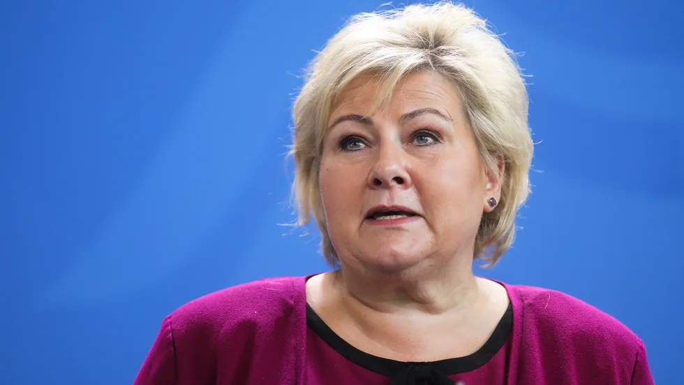 Norges statsminister Erna Solberg. Arkivbild.