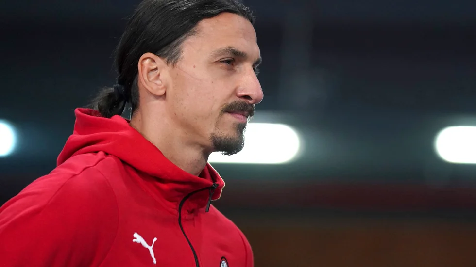 Zlatan Ibrahimovic har haft besök av svenska förbundskaptenen Janne Andersson i Milano. Arkivbild.