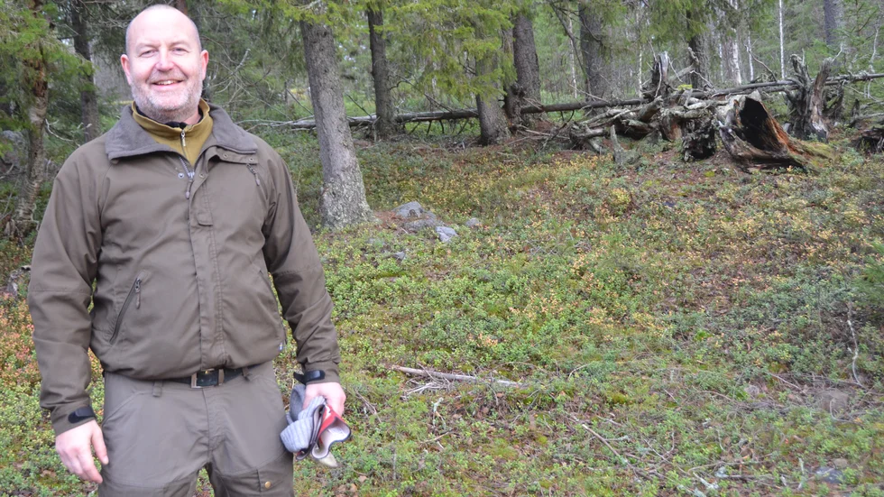 Gaute Larsen, ordförande i Rågholmens vänner vill ha svar från kommunen om vad som ska hända med området.