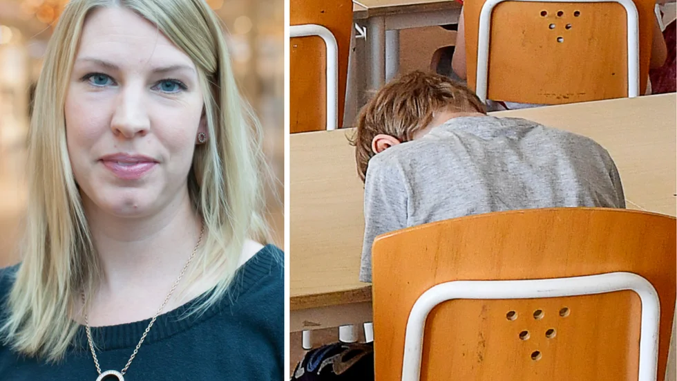 Johanna Lindholm är representant för Autism- och aspergerföreningen i Knivsta.