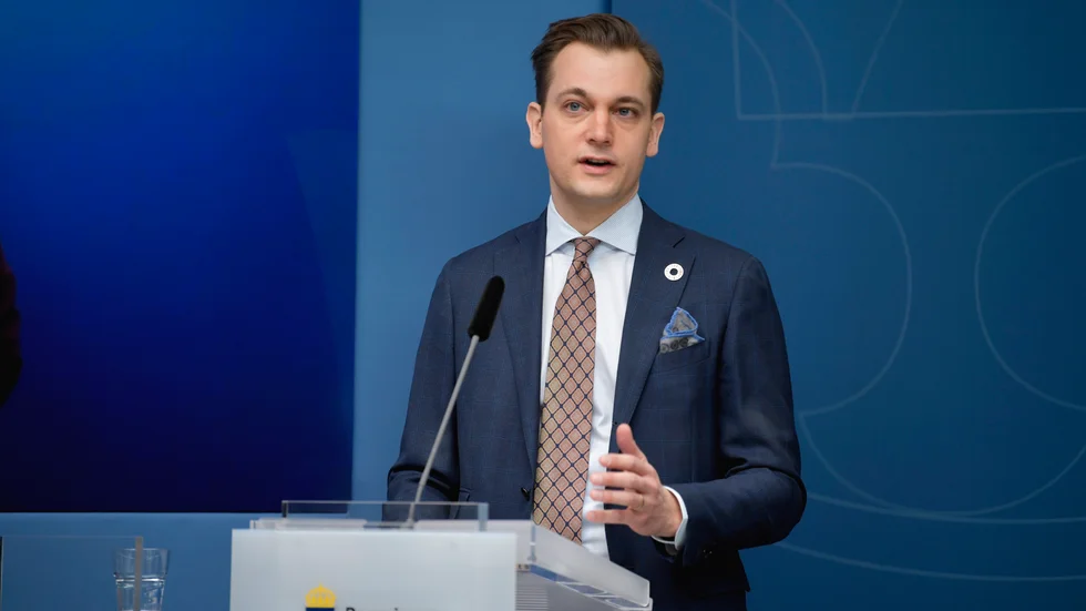 Biståndsminister Per Olsson Fridh (MP) står som värd för givarkonferens om Jemen. Arkivbild.