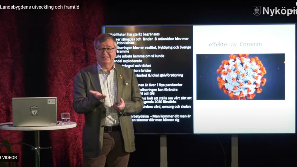 Peter Eklund, Hela Sverige ska leva, var en av föreläsarna när kommunen höll ett inspirationsmöte för landsbygdsutveckling. Nyköpings kommun ska få en ny landsbygdsstrategi. Låt den bli kaxig och utmanande.
