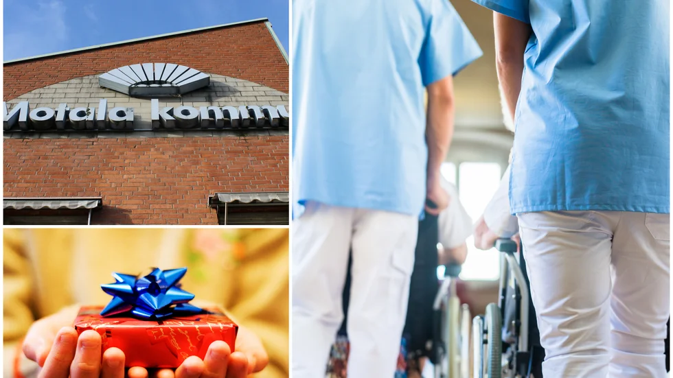 Anhöriga ville skänka 10 000 kronor till personalen på ett äldreboende. Men kommunen tackar nej.