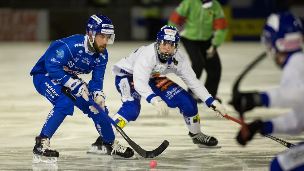 Jonas Enander skapade mycket och var en av IFK:s bästa spelare mot Villa Lidköping. 