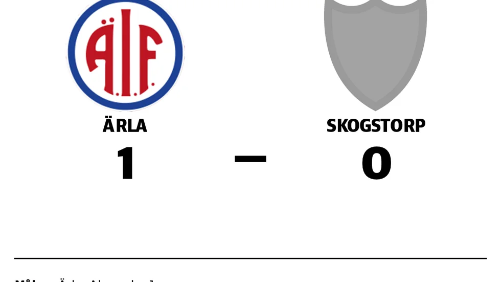 Ärla vann mot Skogstorp