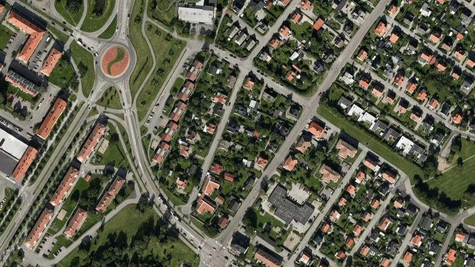 Området kring Vikingagatan 10
