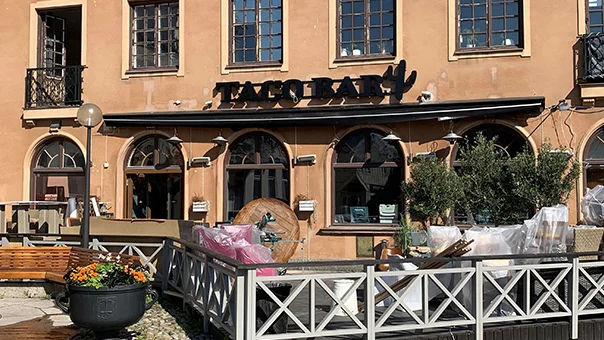 Till Taco Bar i Norrtälje har Zone Systems levererat och monterat alla skyltar.