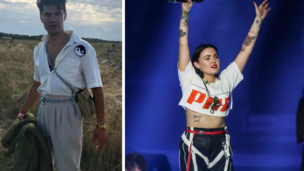 Elias Kapari från Nyköping står bland annat bakom Miriam Bryants låt "Ge upp nu" som är etta på topplistorna just nu. 