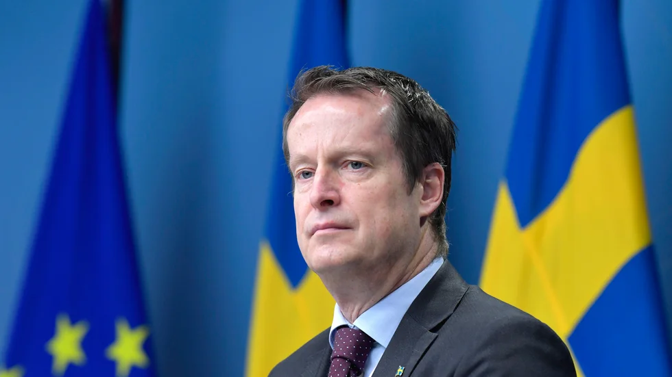 Anders Ygeman är nöjd med att EU-kommissionen lägger fram nya lagförslag om techbolagen. Arkivbild.