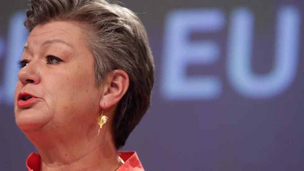 EU:s inrikeskommissionär Ylva Johansson. Arkivfoto.