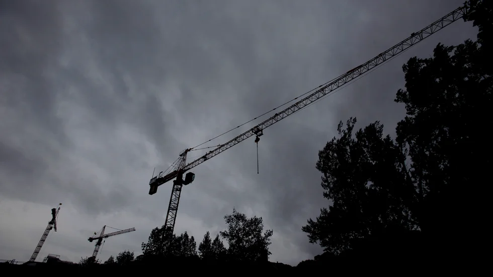 Ett högtryck i Ryssland är en av orsakerna till att Sverige haft ett grått lock över sig under december. Arkivbild.