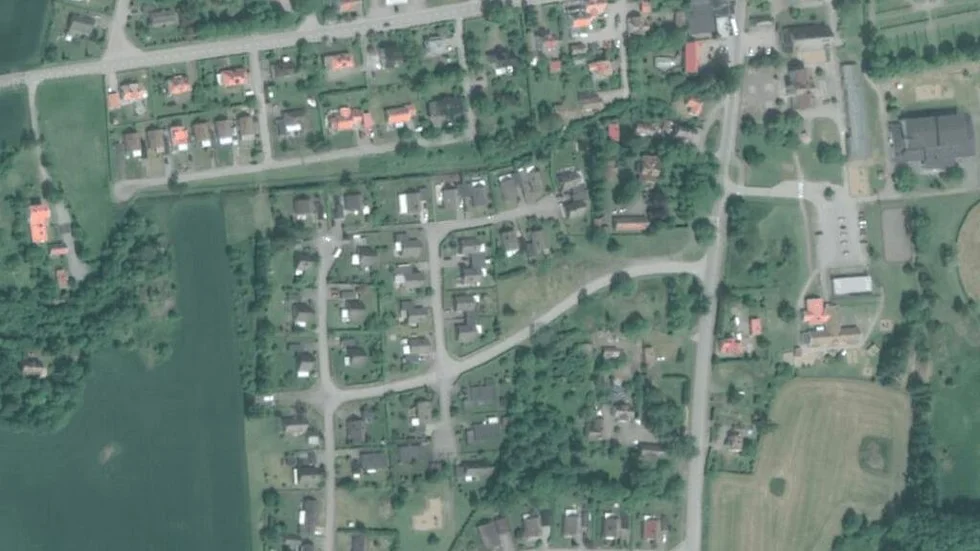 Området kring Östbergavägen 10