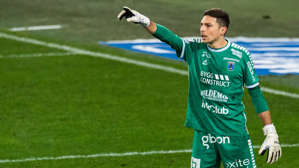 Jonathan Viscosi var för det mesta andremålvakt i Sirius.