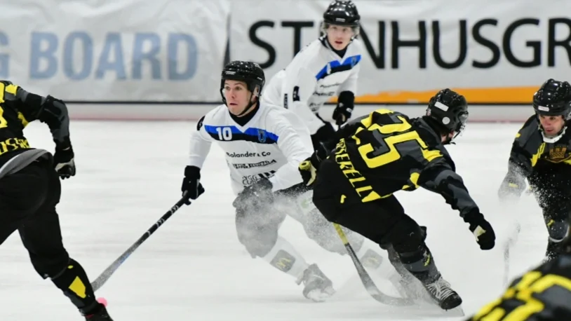 Ted Bergström i matchen mot AIK.
