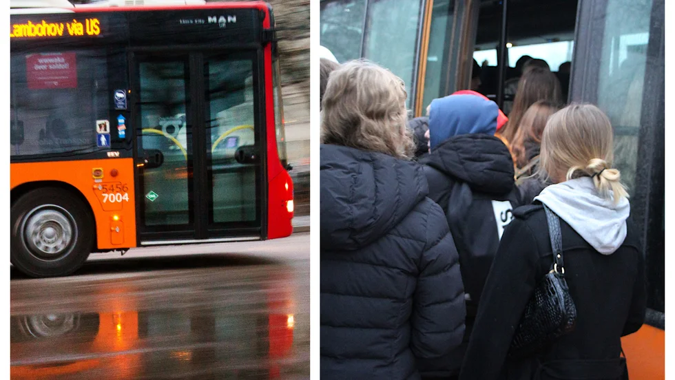 Snart kan man kliva på och av genom framdörrarna på bussarna i Östgötatrafiken.
