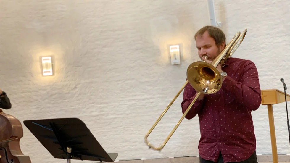 Martin Chorell fick årets kulturstipendiat, han uppträdde även på invigningen. 