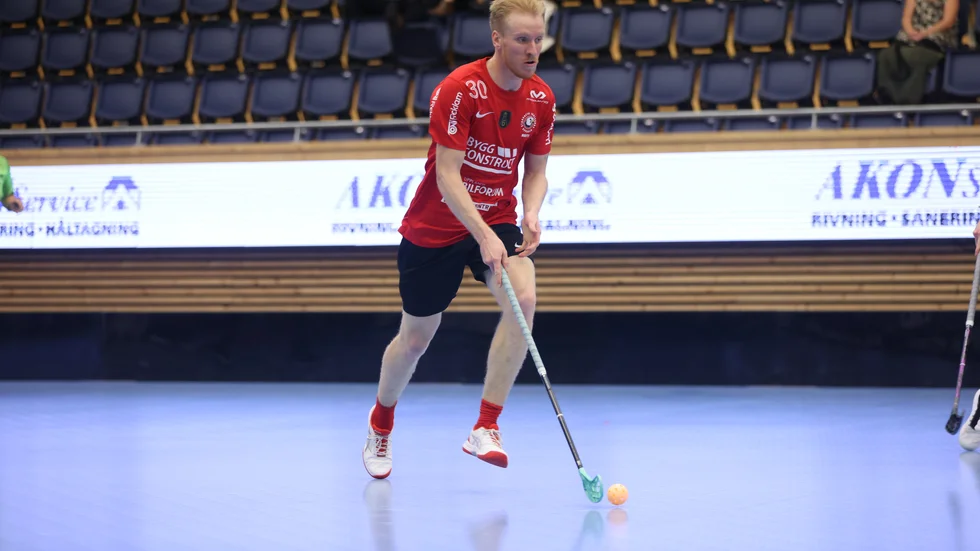 Alexander Rudd är för tillfället skadad och det är oklart om han spela med Storvreta till helgen.