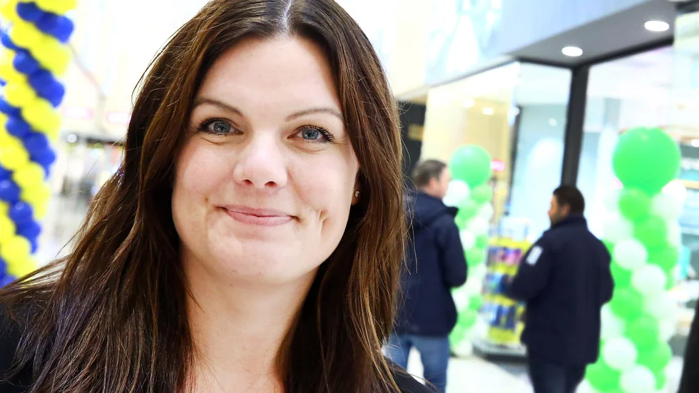 Veronica Gustafsson, centrumchef på Tuna park.
