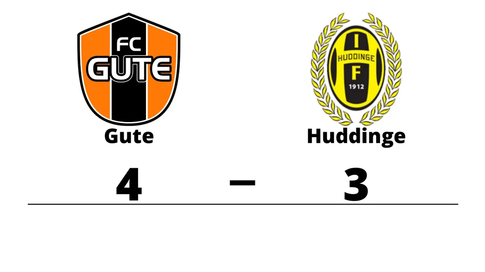 FC Gute vann mot Huddinge IF