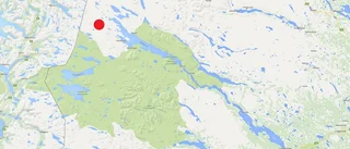 Flygplan störtade i fjällen