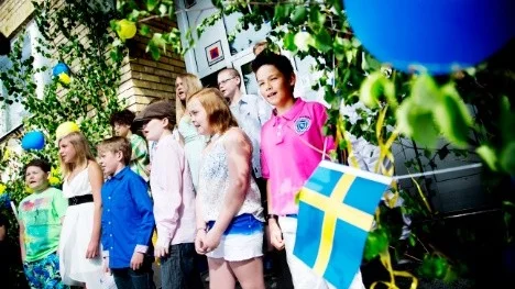 Skolavslutning Klubbgärdsskolan