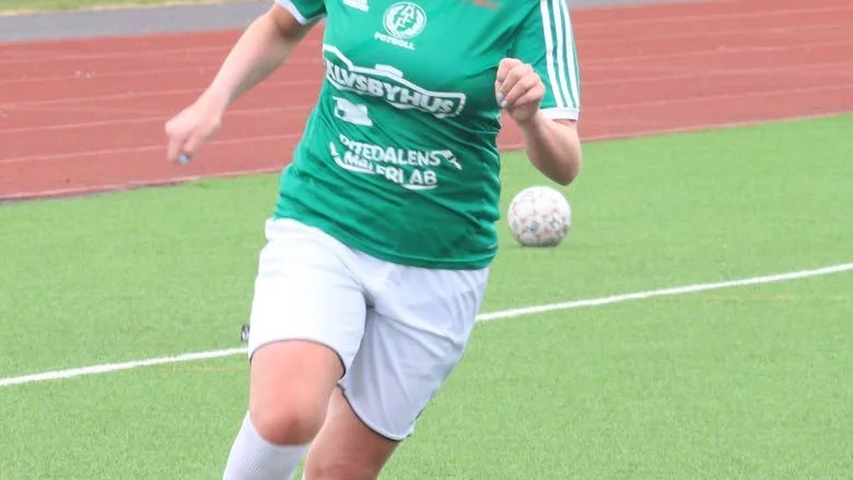 Emelie Hjertberg gjorde två mål när Älvsbyn vann. (Arkivbild)