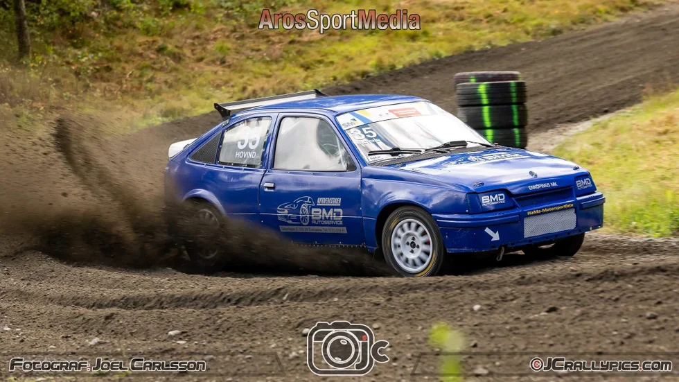 Andreas Hovind in action under SM- i backe. 