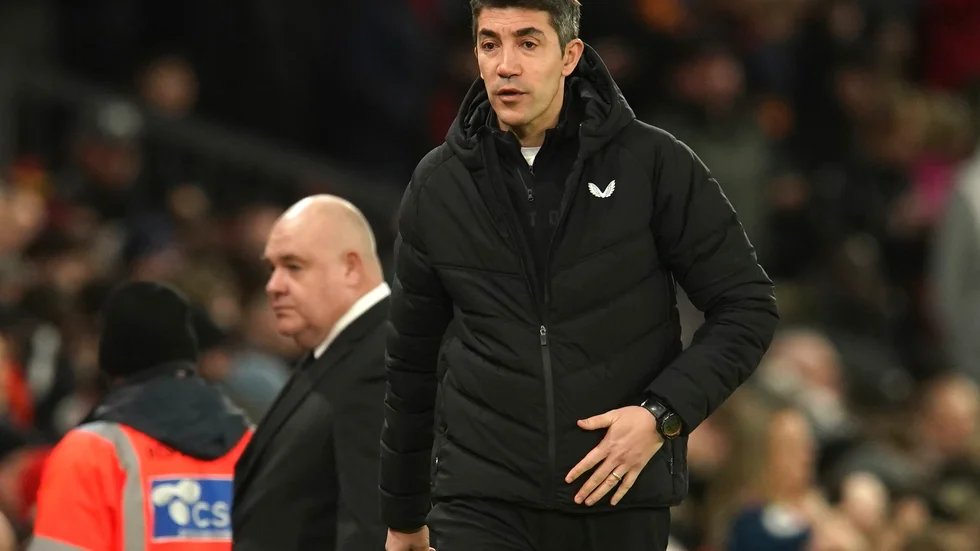 Bruno Lage har fått sparken av Wolverhampton. Arkivbild.