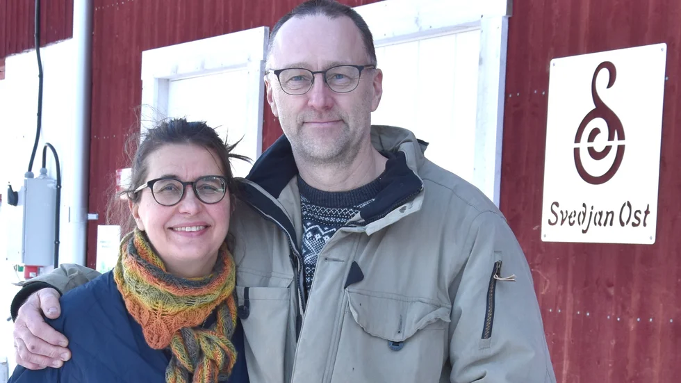 Svedjan Ost, Johanna och Pär Hellström, gör landets bästa blåmögelost, enligt SM i mathantverk.