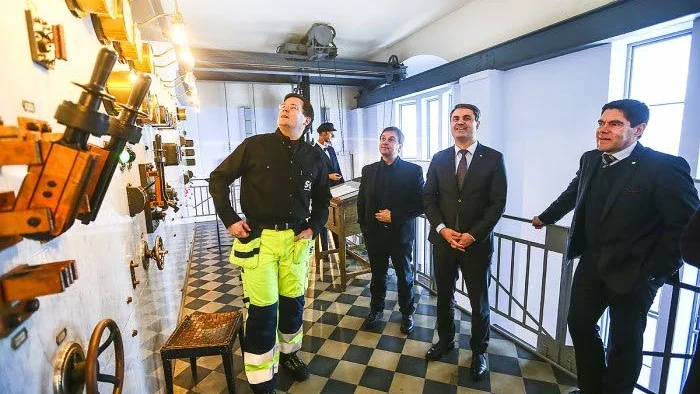 På onsdagen besökte energiminister Ibrahim Baylan Skellefteå där energin var huvudpunkten på agendan.