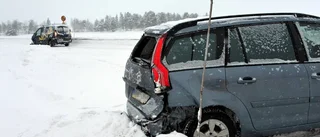 Krock i snörök på Silvervägen