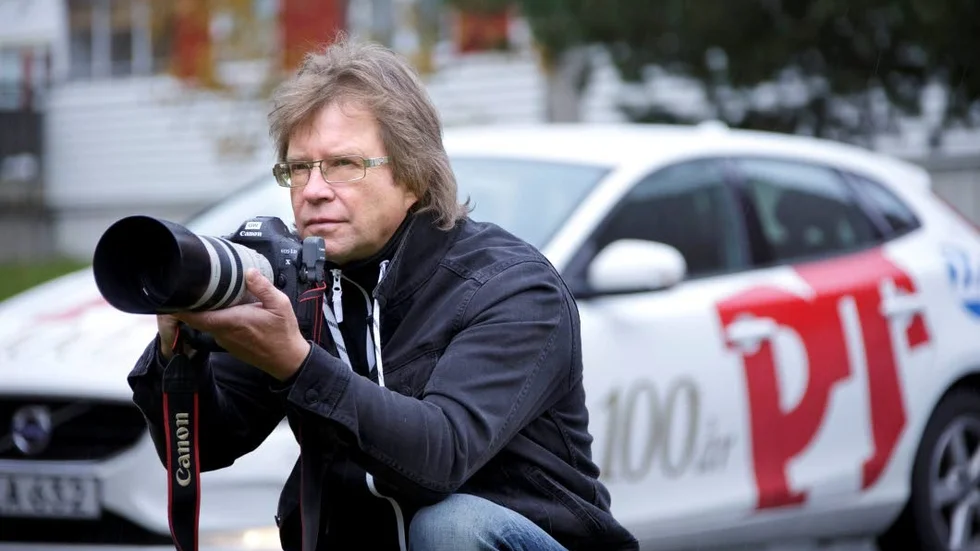 PT-fotografen Gunnar Westergren har jobbat 42 år på tidningen.