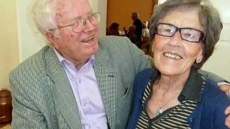 Perolof Bergqvist o Gun Pettersson 
pensionärer Kimstad