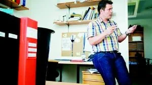 Jan Wikström, utvecklingschef på hästgymnasiet i Norrköping, är upprörd över den hårda kritiken.	Foto: Andreas Skogh