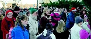 Hej då julen - och hela torget gungade