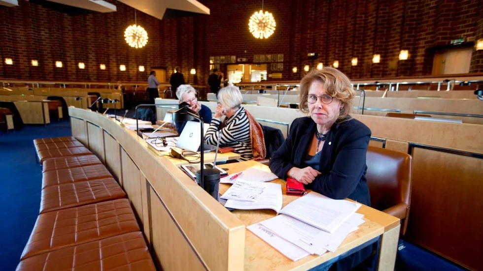 Dystert. Enligt ordförande Agnetha Eriksson är socialförvaltningens minusresultatet frustrerande. "Det är inte den roligaste nämnd att vara förtroendevald i just nu".