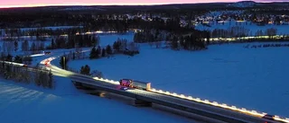Smart metod användes – belysningen lagad igen