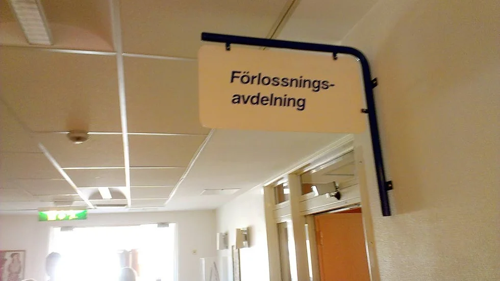 Skadades. Förstföderskan  fick skador som kanske aldrig kan åtgärdas helt.