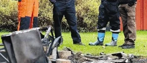 Brinner för jobbet