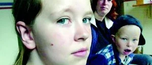 9-åriga Matilda besköts med leksaksvapen