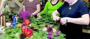 Floristernas hektiska helg