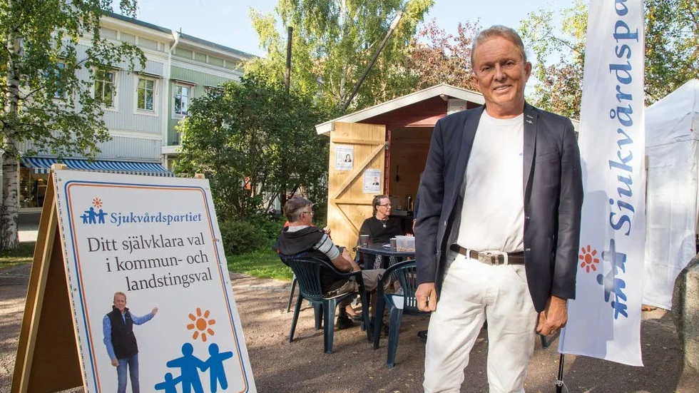 "Det har inte varit avgörande, men heller inte positivt för Socialdemokraterna" säger Kenneth Backgård, Sjukvårdspartiet  om "kuppen" mot Maria Stenberg.  (Arkivbild)