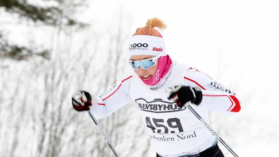 Åse Borgeryd vann Rymmarloppet förra vintern. Nu ska tävlingen avgöras igen. (Arkivbild)